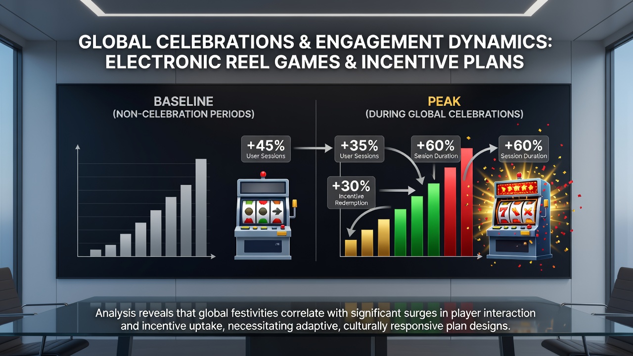 Electronic reel games displayed during festive periods with themed incentive banners