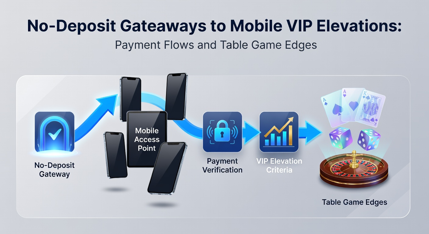 Mobile screen displaying a no-deposit bonus offer leading to VIP tiers in an online casino app